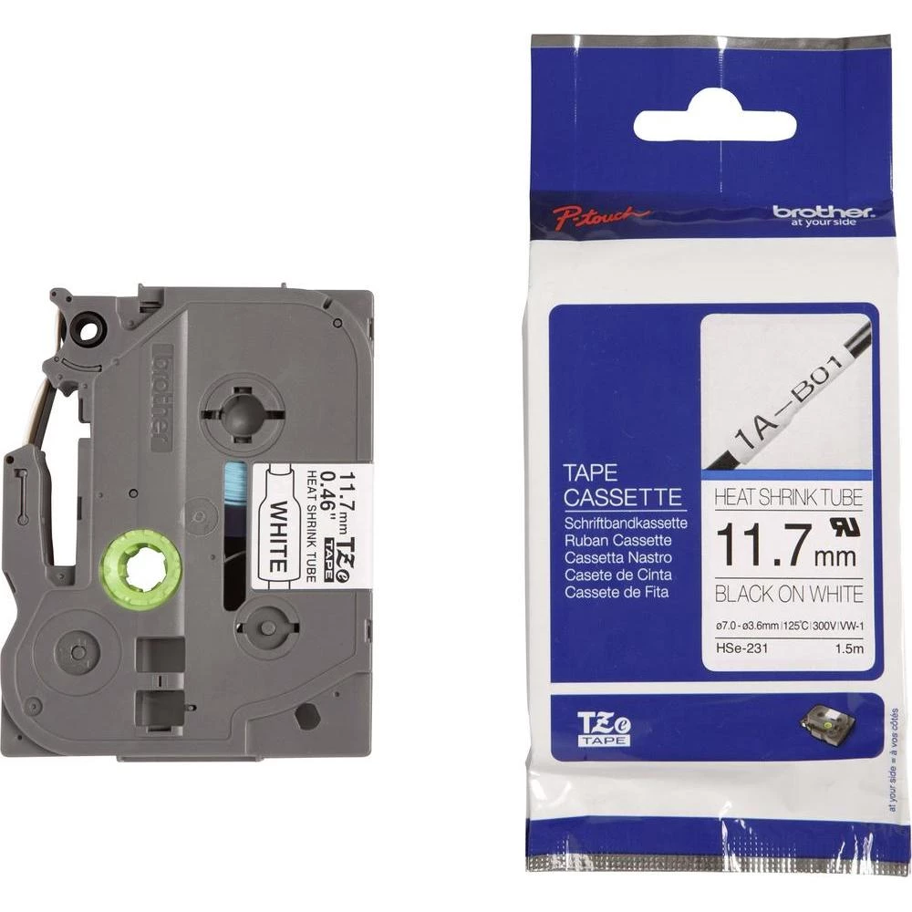 Traka za označavanje Brother HSe-231 cjevasta traka koja se smanjuje na toplini slika