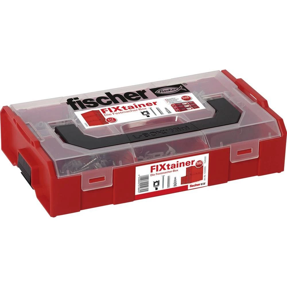Kutija za vijke i tiple FIXtrainer Fischer 532890 Die Festmacher Box 212 dijelov slika