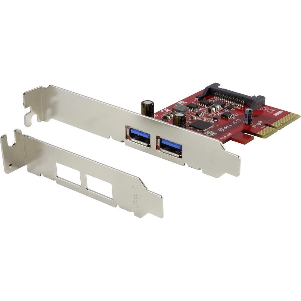 2-portna USB 3.1 upravljačka kartica PCIe Renkforce slika