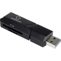 Vanjski čitač memorijskih kartica USB 3.0 Renkforce CR28E crni slika