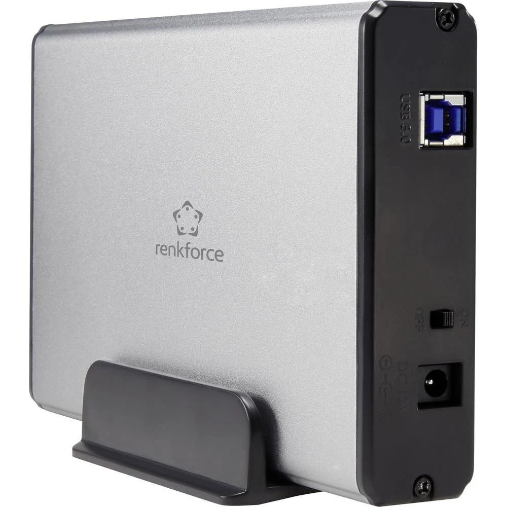 SATA kućište tvrdog diska 3.5 cola Renkforce HDA301J3P USB 3.0 slika