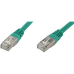 LAN (RJ45) Mreža Priključni kabel CAT 6 S/FTP 15 m Zelena Dvostruko zaštićen econ connect