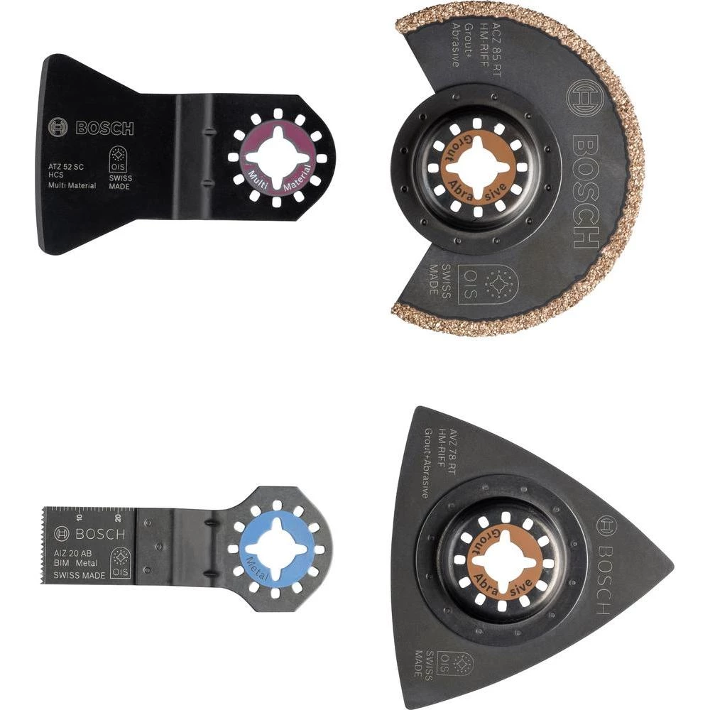 4-dijelni komplet za polaganje pločica Bosch 2609256978 za multifunkcijski alat slika