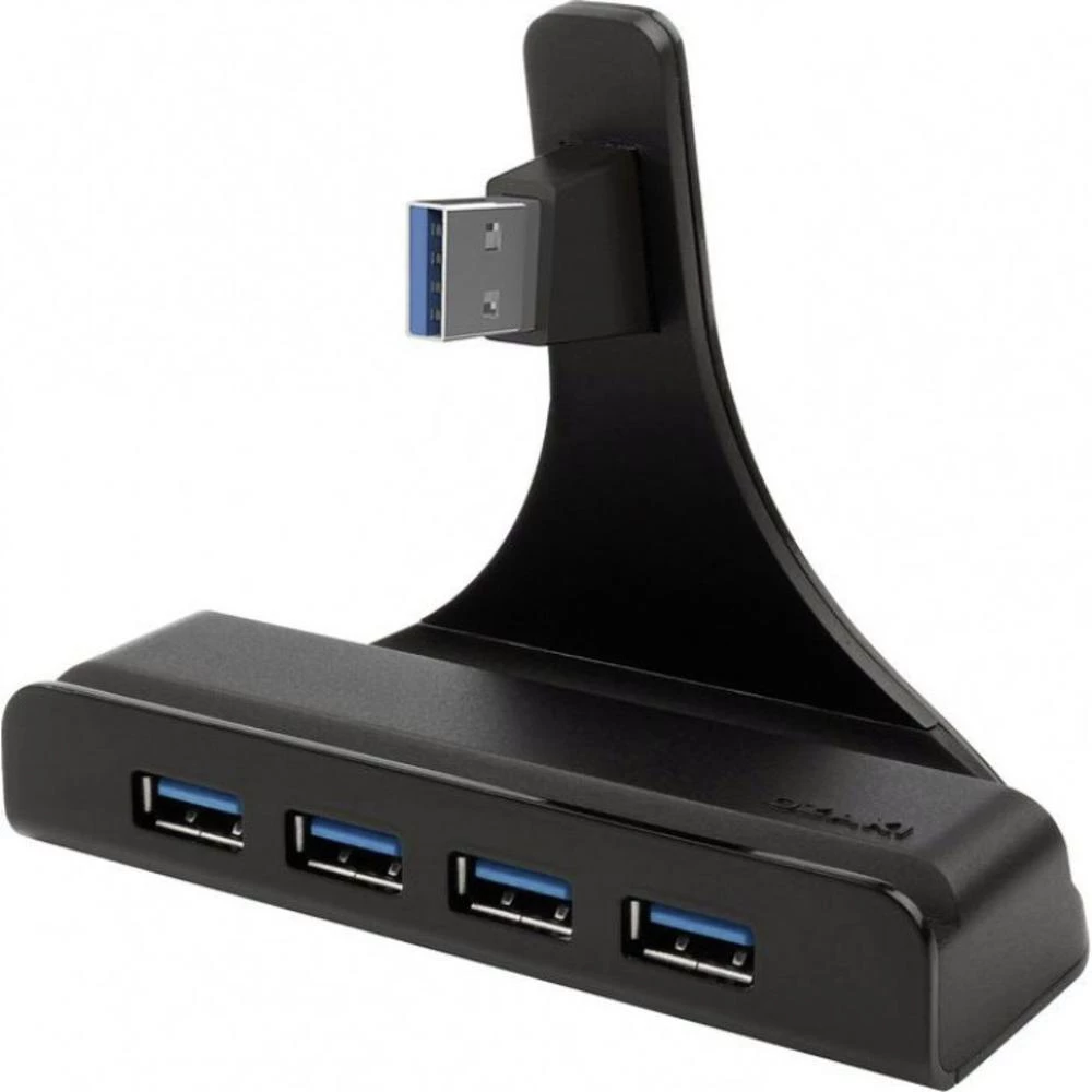 4-portni USB 3.0 hub OA421 Ozaki O!Arcade crna za Apple iMAC slika
