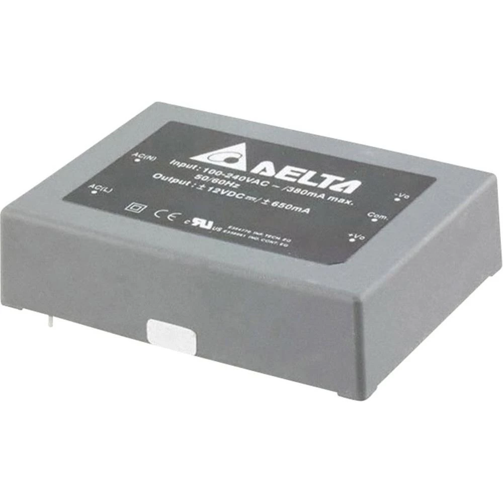 AC/DC napajač za tiskanu pločicu Delta Electronics AA15S2400A 24 V 625 mA 15 W slika