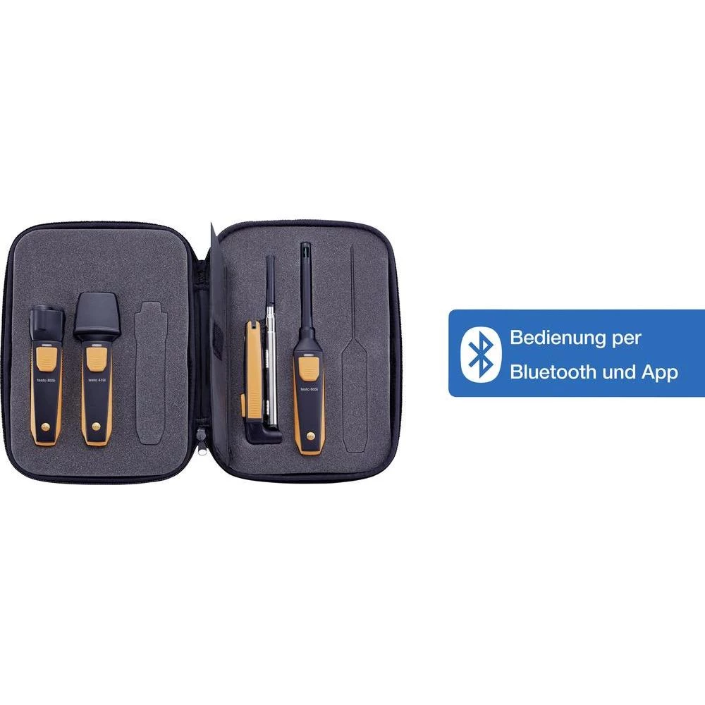 Anemometer testo Smart Probes, komplet klima-mjerača 0563 0003 405i 410i 605i 805i slika