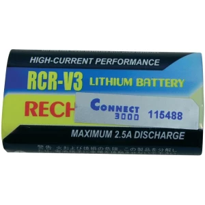 Baterija za kameru Conrad energy 3 V 1100 mAh zamjenjuje originalnu bateriju RCR-V3 slika