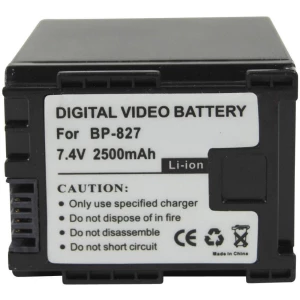 Baterija za kameru Conrad energy 7.4 V 2100 mAh zamjenjuje originalnu bateriju BP-827 slika