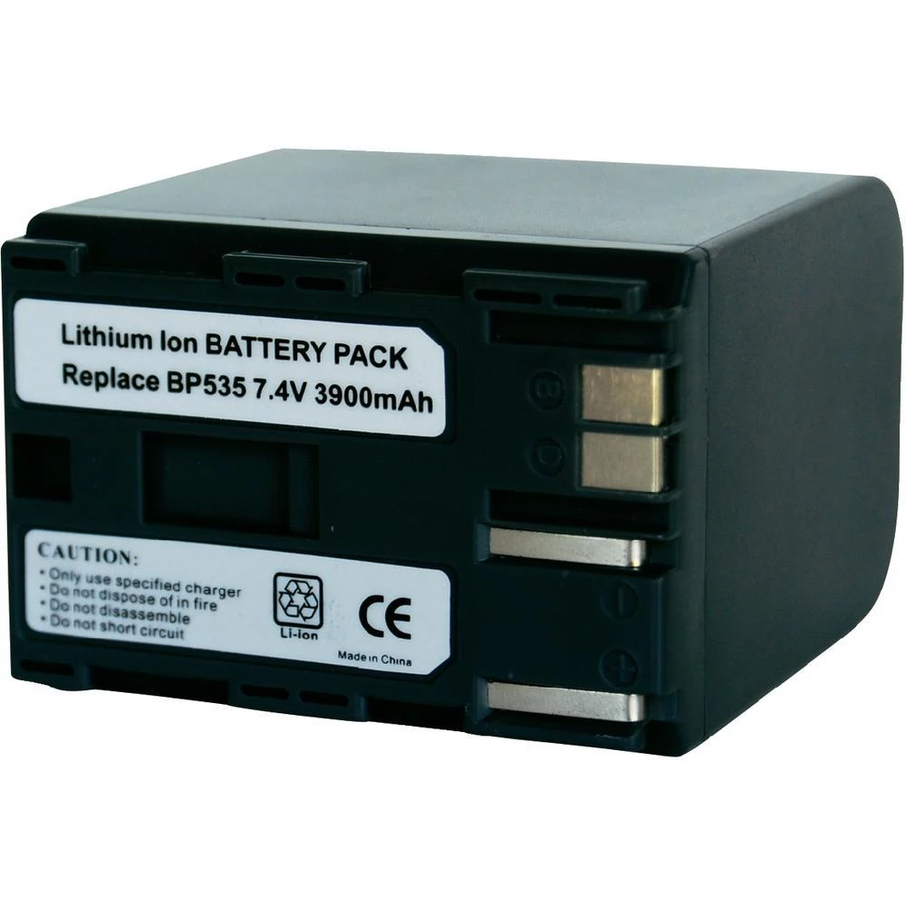 Baterija za kameru Conrad energy 7.4 V 3900 mAh zamjenjuje originalnu bateriju BP-535 slika