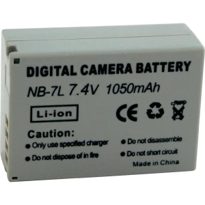 Baterija za kameru Conrad energy 7.4 V 700 mAh zamjenjuje originalnu bateriju NB-7L slika