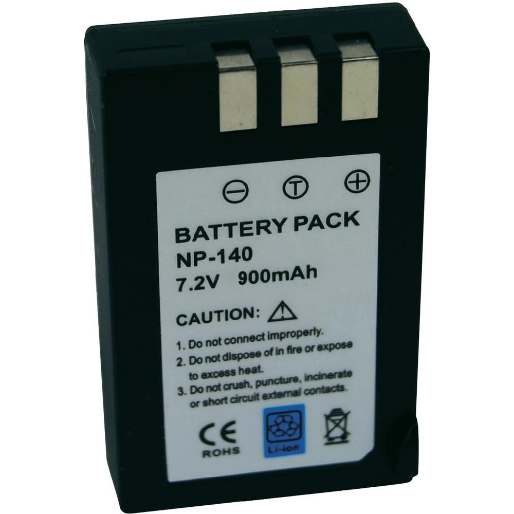 Baterija za kameru Conrad energy 7.4 V 900 mAh zamjenjuje originalnu bateriju NP-140 slika