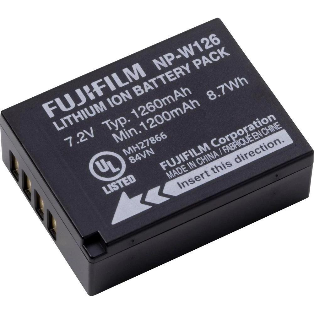 Baterija za kameru Fujifilm NP-W126 7.2 V 1260 mAh slika