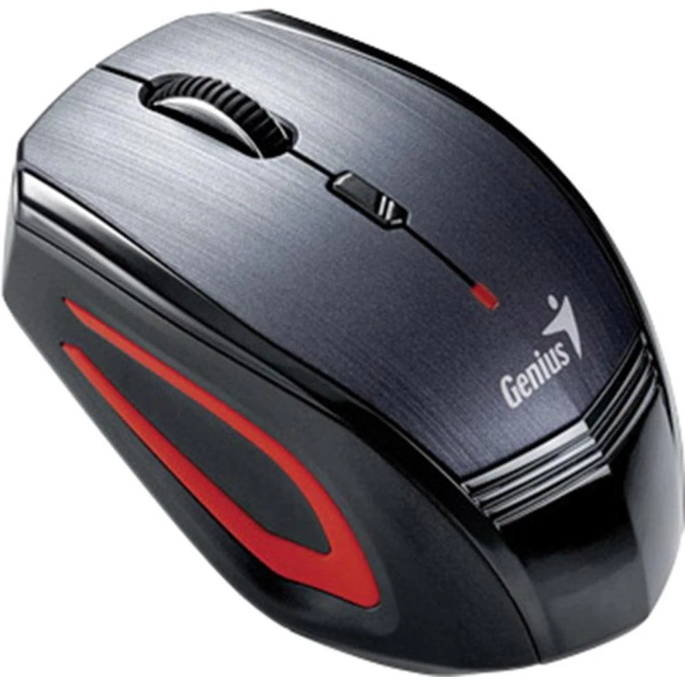 Bežični optički miš NX-6550 Genius ergonomski siva slika