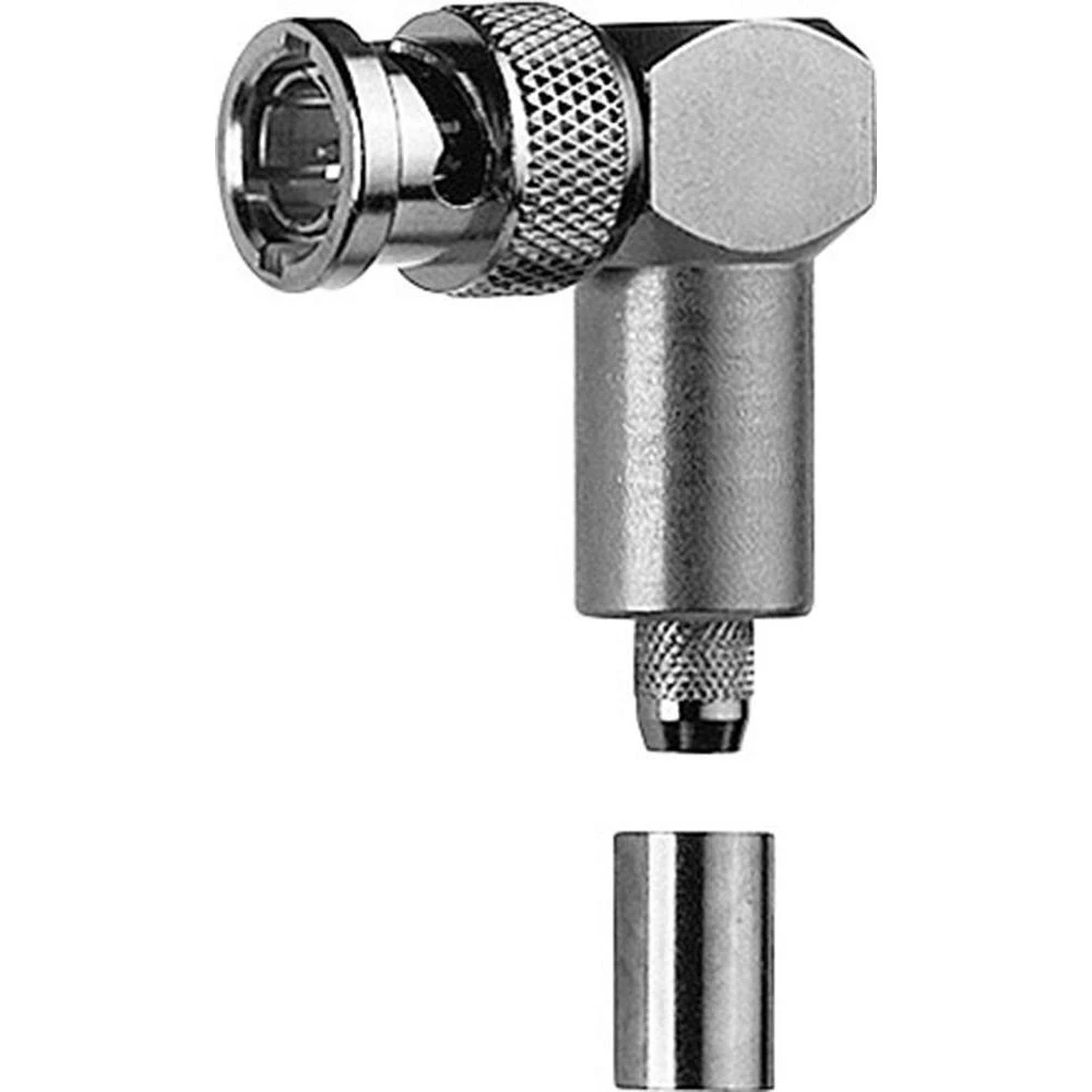 BNC utični konektor, kutni utikač 75 Telegärtner J01002A1266 1 kom. slika