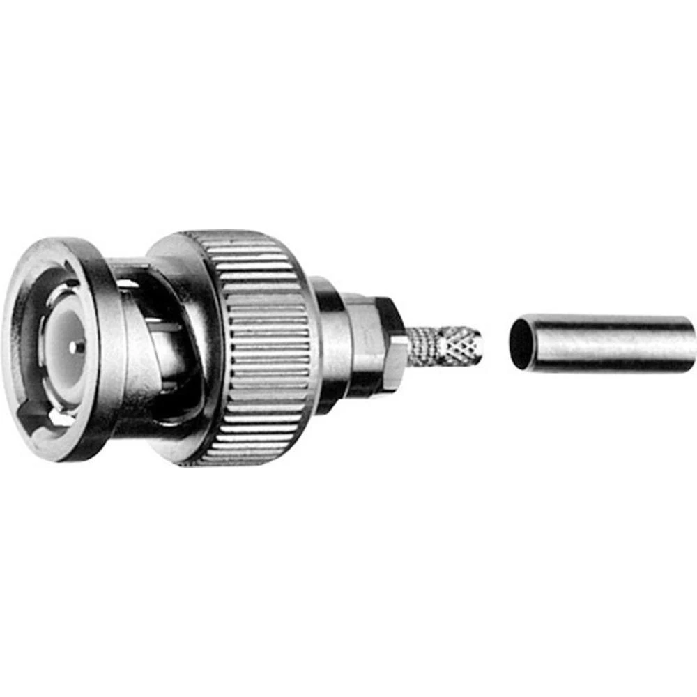 BNC utični konektor, ravni utikač 75 Telegärtner J01002B0026 1 kom. slika