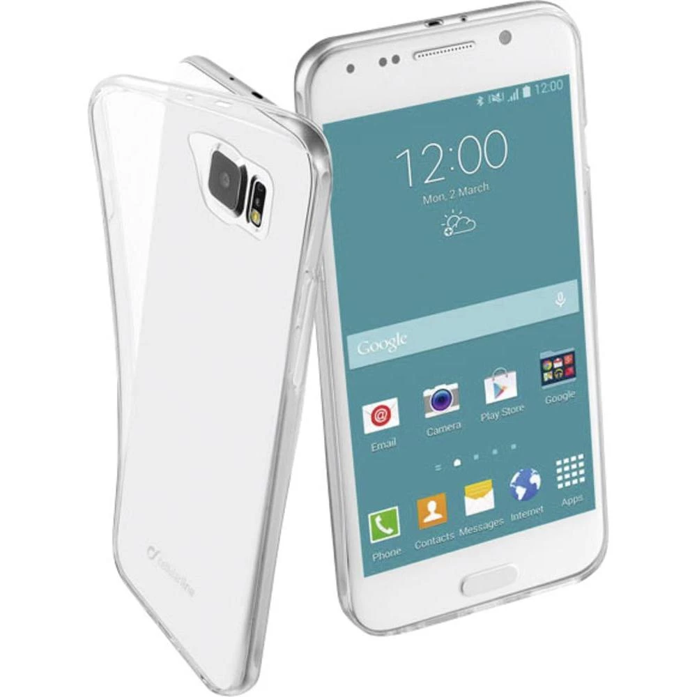 CellularLine stražnji poklopac za mobitel Clear Duo pogodan za: Samsung Galaxy S6 proziran slika