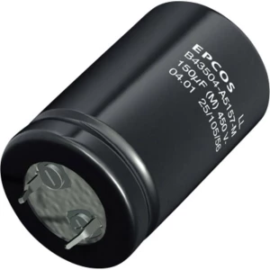 Elektrolitski kondenzator, snap-in 100 µF 400 V 20 % (promjer x V) 22 mm x 35 mm Epcos B43504A9107M000 640 kom. slika