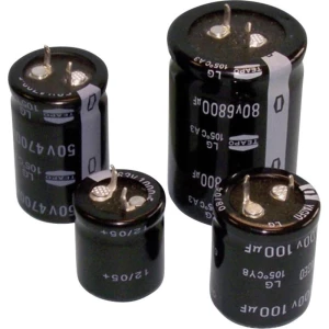 Elektrolitski kondenzator, snap-in 1000 µF 100 V 20 % (promjer x V) 22 mm x 35 mm SLG108M100S1A5Q35K 1 kom. slika