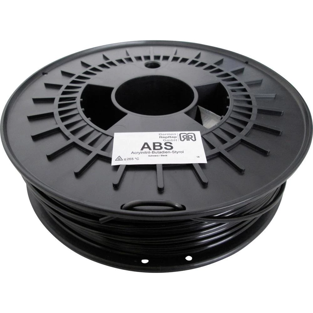 Filament German RepRap 100374 ABS plastika 3 mm crni slika