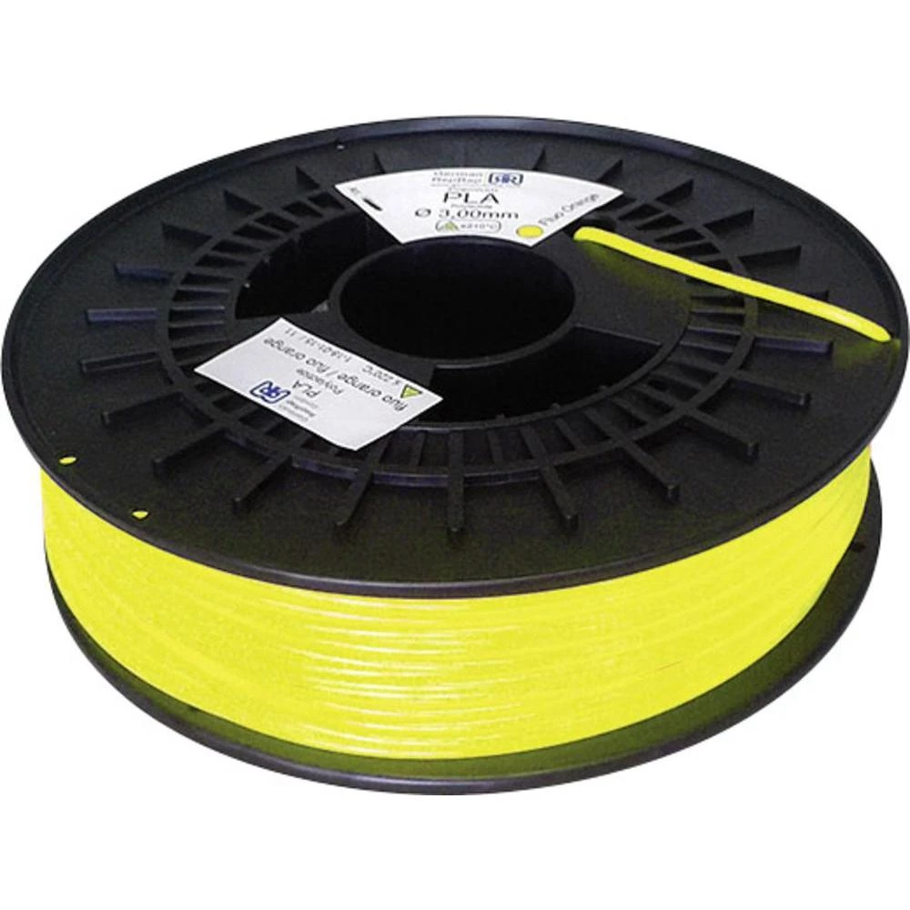 Filament German RepRap 100429 PLA plastika 3 mm žuti (fluorescentan) slika