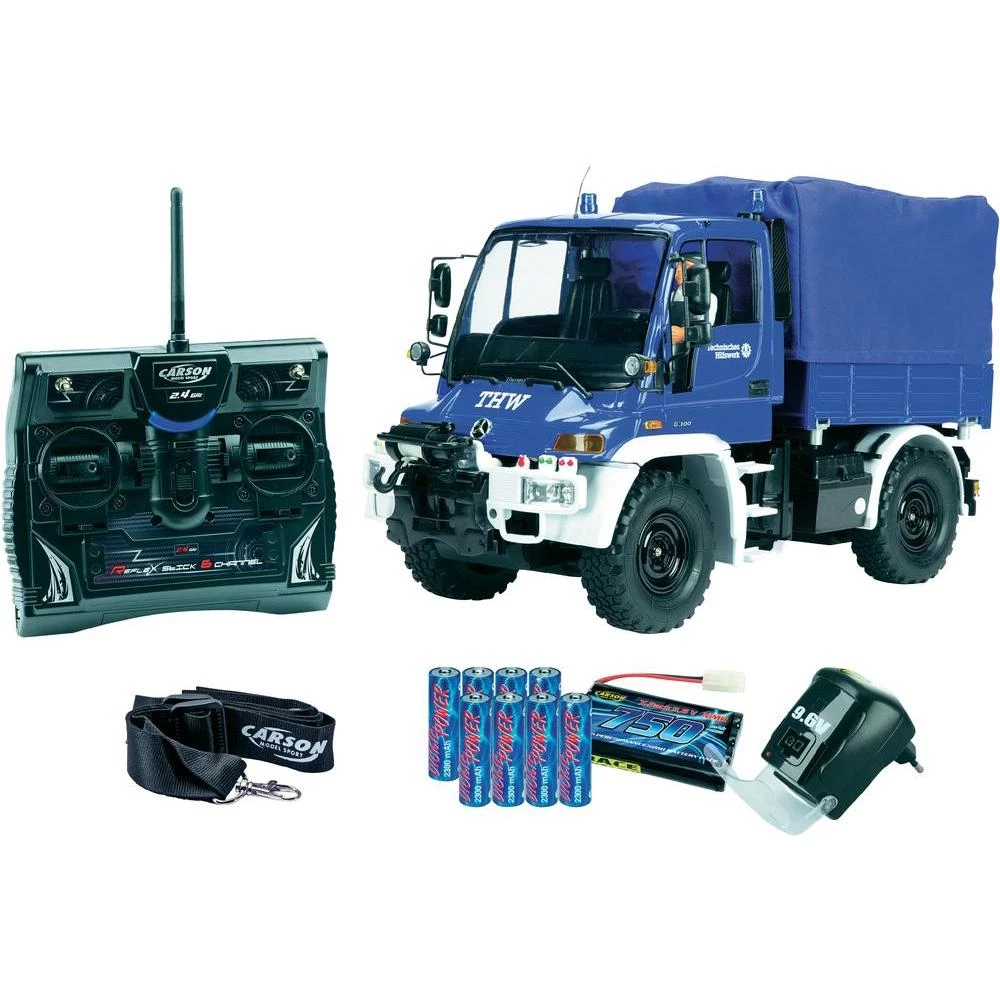 Funkcionalni model Carson Unimog Mercedes Benz U300, 1:12, sa daljinskim upravljačem slika