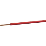 Kabel sa plaštom H05V-K 1 x 0.75 mm crvene boje VOKA Kabelwerk H05VK075RT 100 m