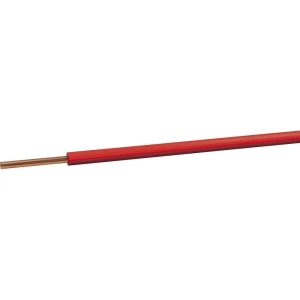 Kabel sa plaštom H05V-K 1 x 0.75 mm crvene boje VOKA Kabelwerk H05VK075RT 100 m slika