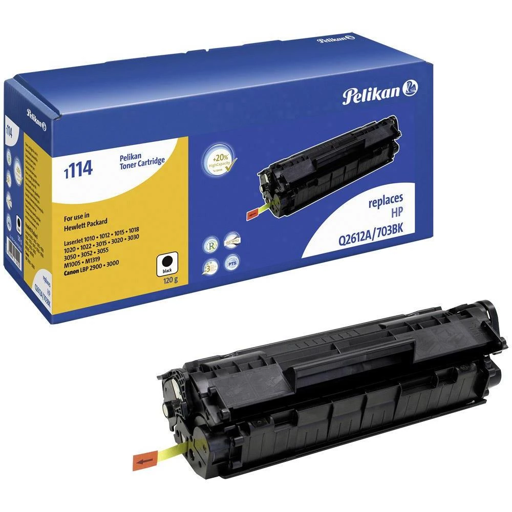 Kompatibilan toner Pelikan 1114 zamjenjuje HP 12A crna kapacitet stranica maks. 2700 stranica slika