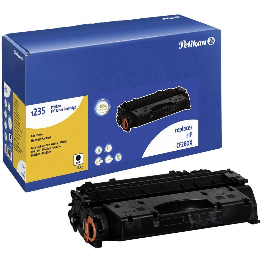 Kompatibilan toner Pelikan 1235 zamjenjuje HP 80X crna kapacitet stranica maks. 7000 stranica slika