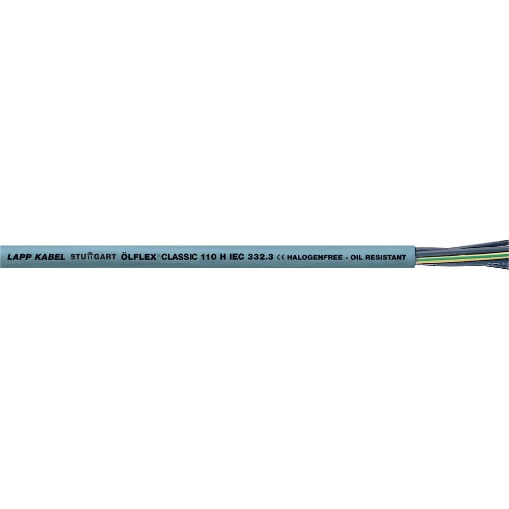 Krmilni kabel ÖLFLEX CLASSIC 110 H 4 G 16 mm sive boje LappKabel 10019849 1000 m slika