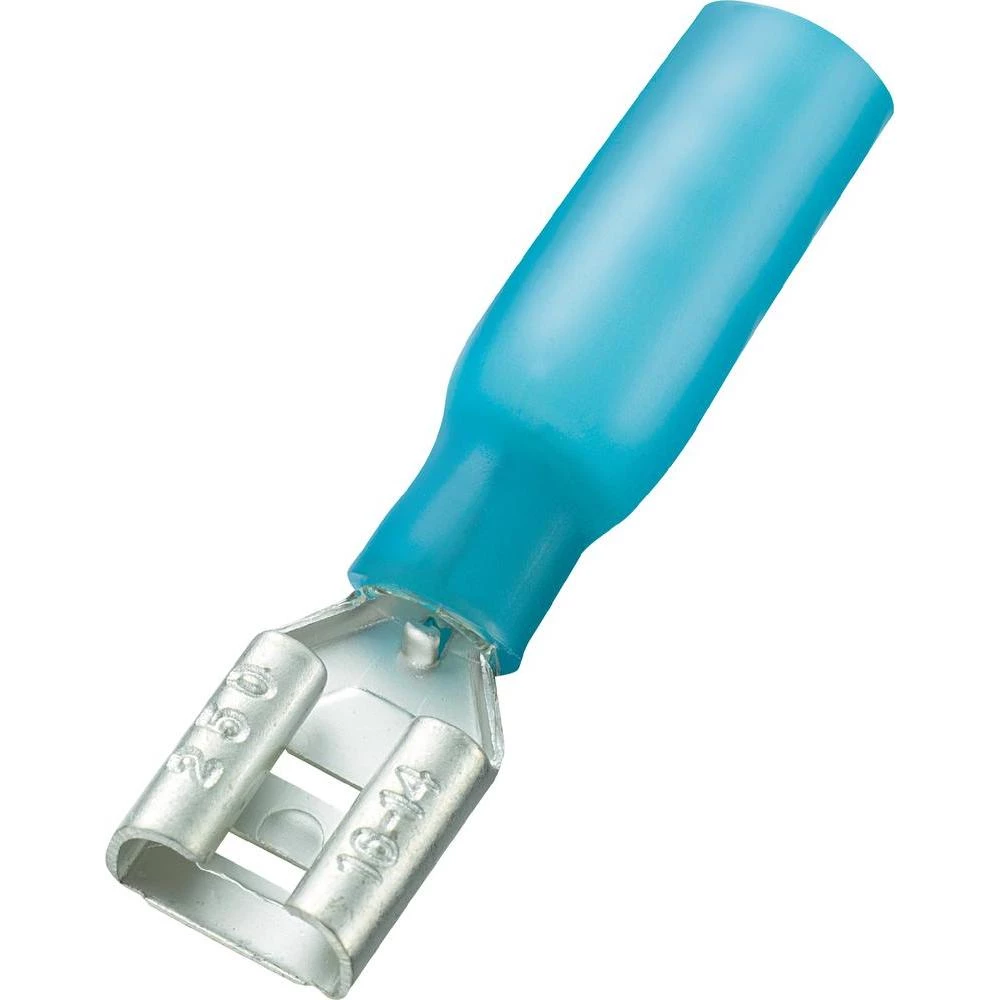 Kućište plosnatog utikača sa skupljajućom cjevčicom 93014c282 Conrad širina: 6.4 slika