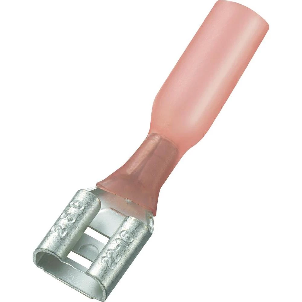 Kućište plosnatog utikača sa skupljajućom cjevčicom 93014c495 Conrad širina: 4.8 slika