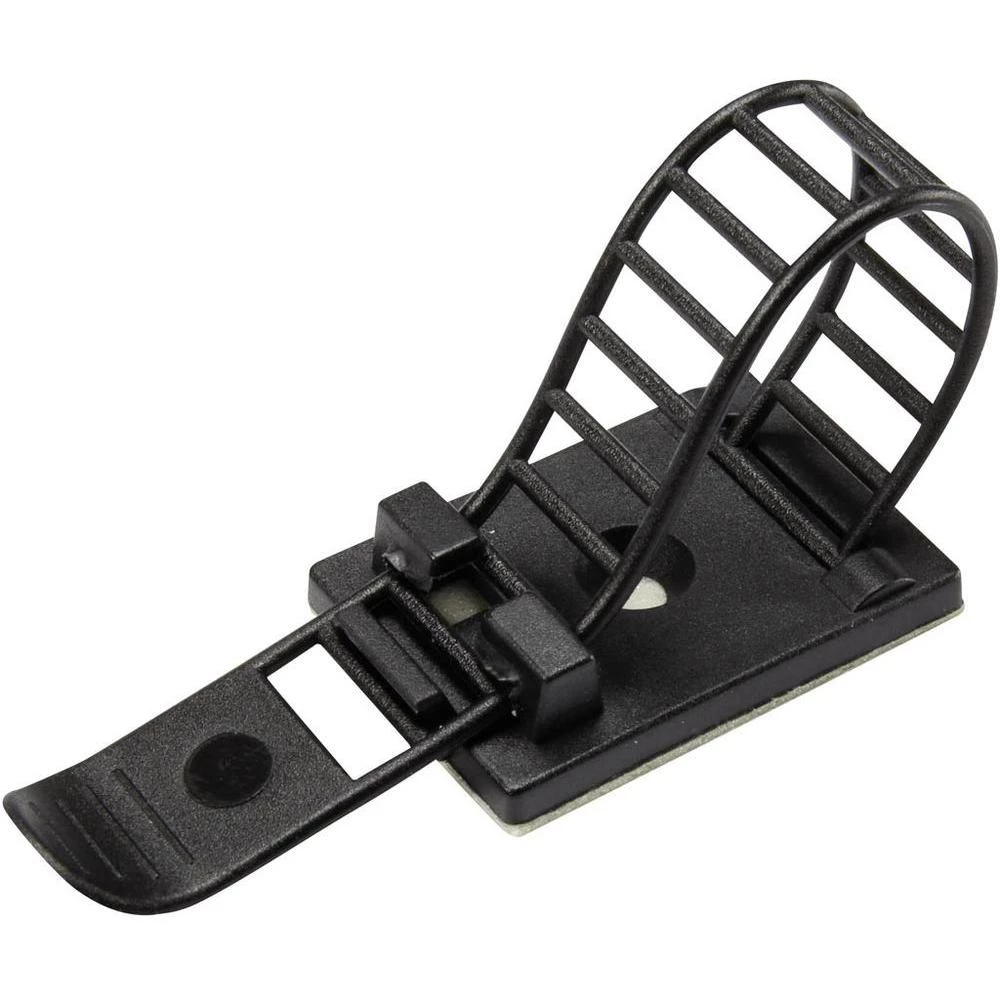 Ljepljivo podnožje sa steznim lukom WCT-85 Conrad boja: crna 25 kom. slika