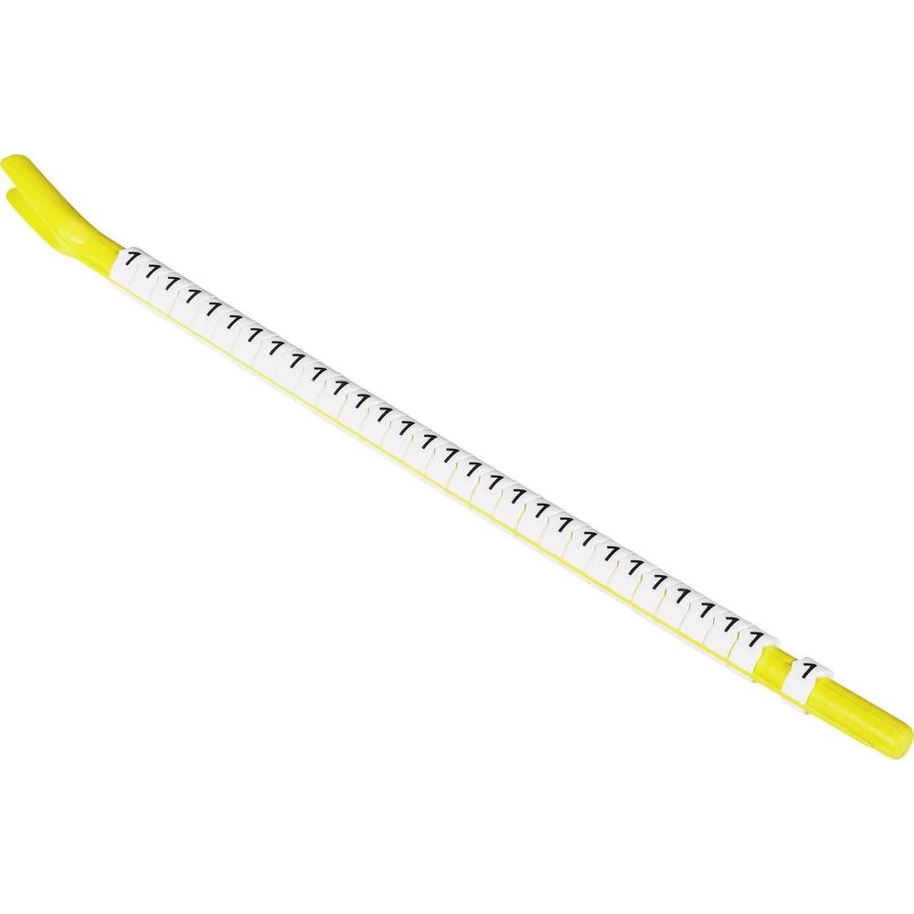 Tuljac za označavanje kabela, broj markera: 30 STD02W-0 TE Connectivity sadržaj: 30 kom. slika