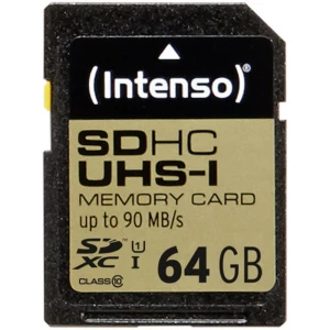 SDXC-kartica 64 GB Intenso Professional Class 10, UHS-I slika