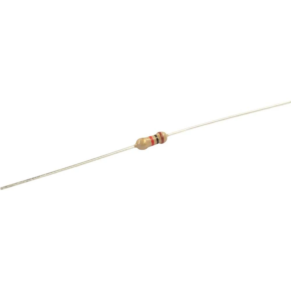 Ugljenoslojni otpornik 2.2 M aksijalno ožičen 0207 0.25 W Yageo CFR-25JT-52-2M2 1 kom. slika