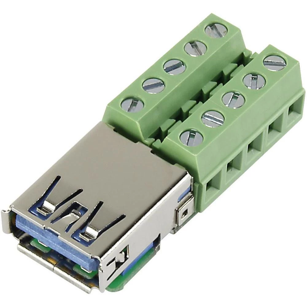 Ugradbena USB 3.0 utičnica USB-AFT-2 Conrad vodoravna ugradnja ugradbena utičnica USB 3.0 sadržaj: 1 komad slika