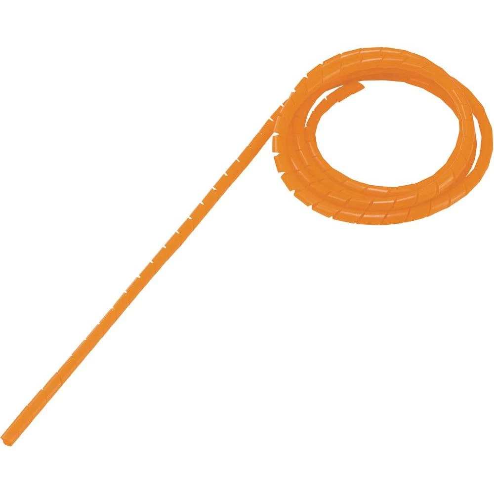 Spiralna cijev WB-0203 Conrad zapakirana, promjer snopa: 2 - 25 mm, narančasta, sadržaj: 5 m slika