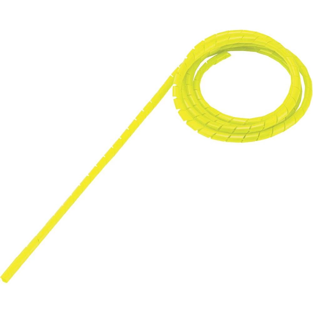 Spiralna cijev WB-0203 Conrad zapakirana, promjer snopa: 2 - 25 mm, žuta, sadržaj: 5 m slika