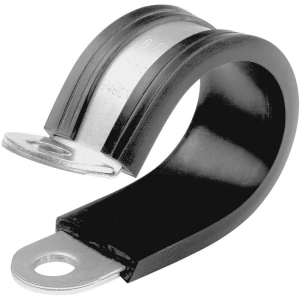 Spojnica za držanje cijevi NORMAFIX® Norma raspon stezaljke: 16 mm srebrna, crna sadržaj: 1 kom. slika