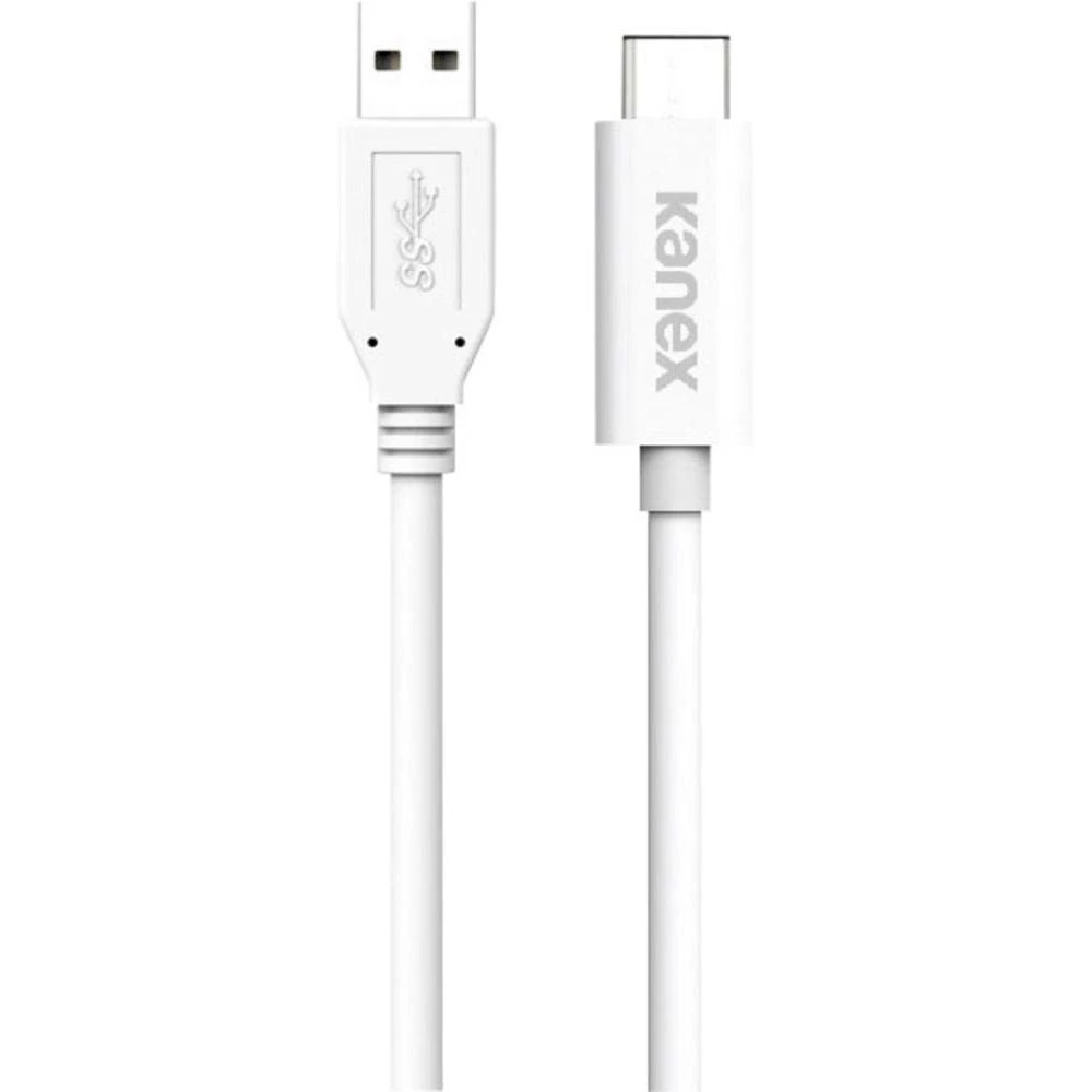 USB 3.1 priključni kabel [1x USB 3.0 utikač A - 1x USB utikač C] Kanex 1,2 m, bijela slika
