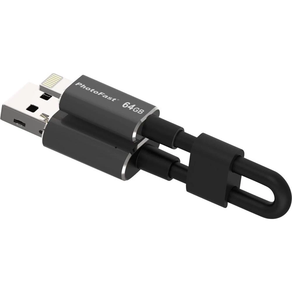 USB memorijski uređaj za pametne telefone/tablet računala PhotoFast MemoriesCable U2 64 GB USB 2.0, Apple Lightning slika