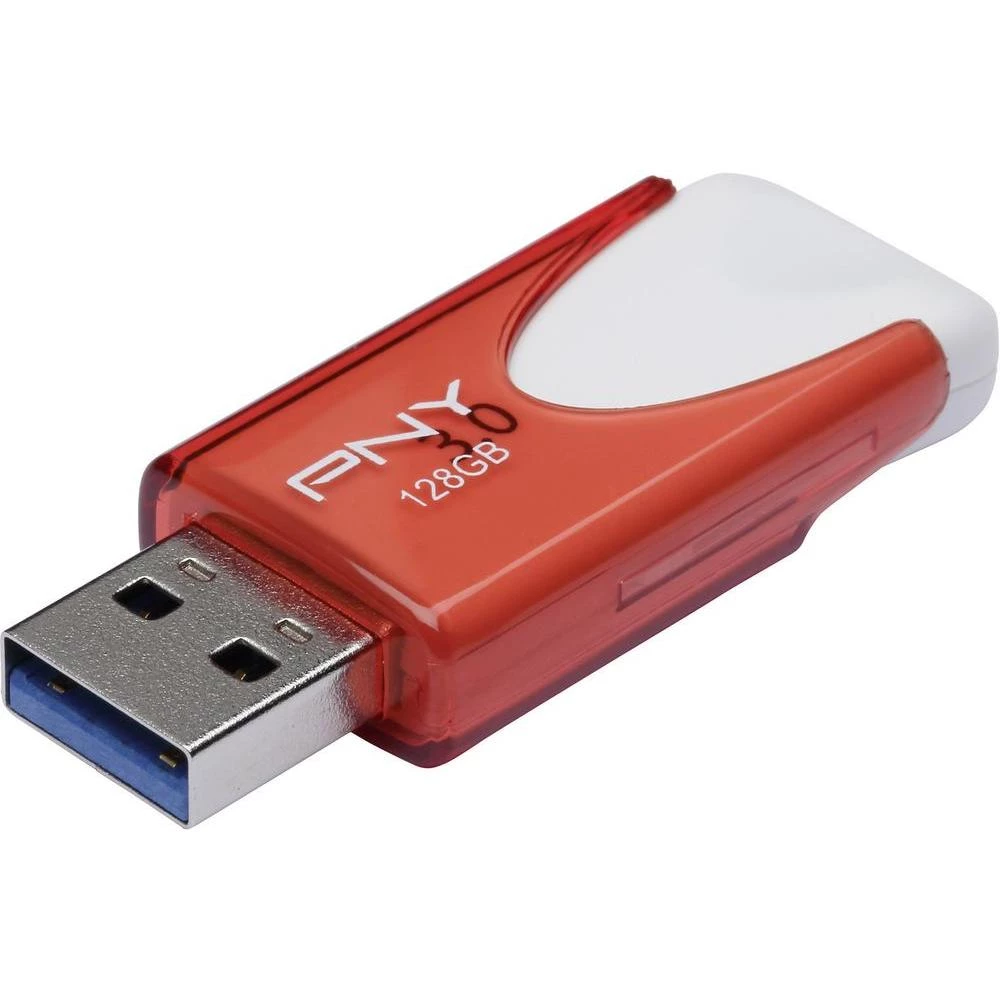 USB-ključ 128 GB PNY Attaché 4 Rot FD128ATT430-EF USB 3.0 slika