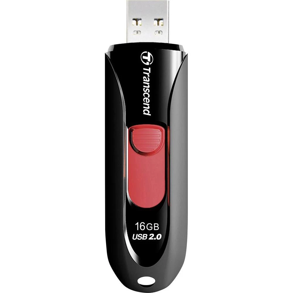 USB-ključ 16 GB Transcend JetFlash® 590 crne boje TS16GJF590K USB 2.0 slika