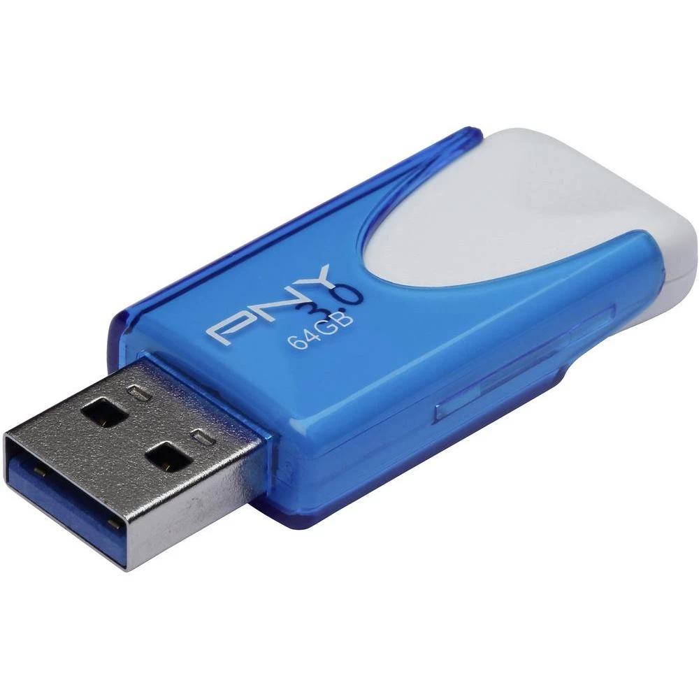 USB-ključ 64 GB PNY Attaché 4 plave boje FD64GATT430-EF USB 3.0 slika