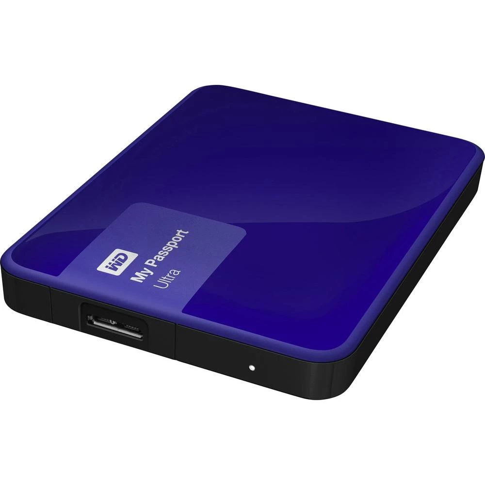 Vanjski tvrdi disk 6.35 cm (2.5 ) 1 TB Western Digital My Passport® ultra kraljevsko-plave boje USB 3.0 slika