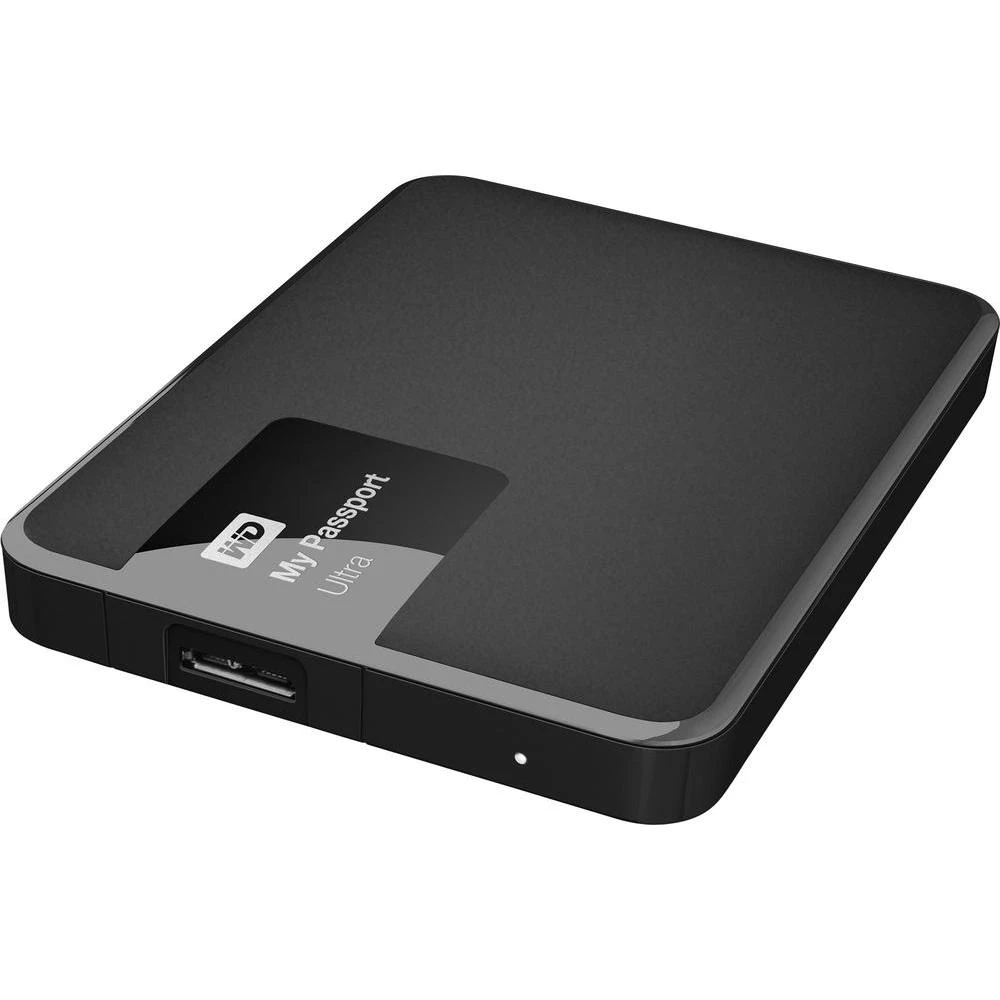Vanjski tvrdi disk 6.35 cm (2.5 ) 1 TB Western Digital My Passport® ultra mat crne boje USB 3.0 slika