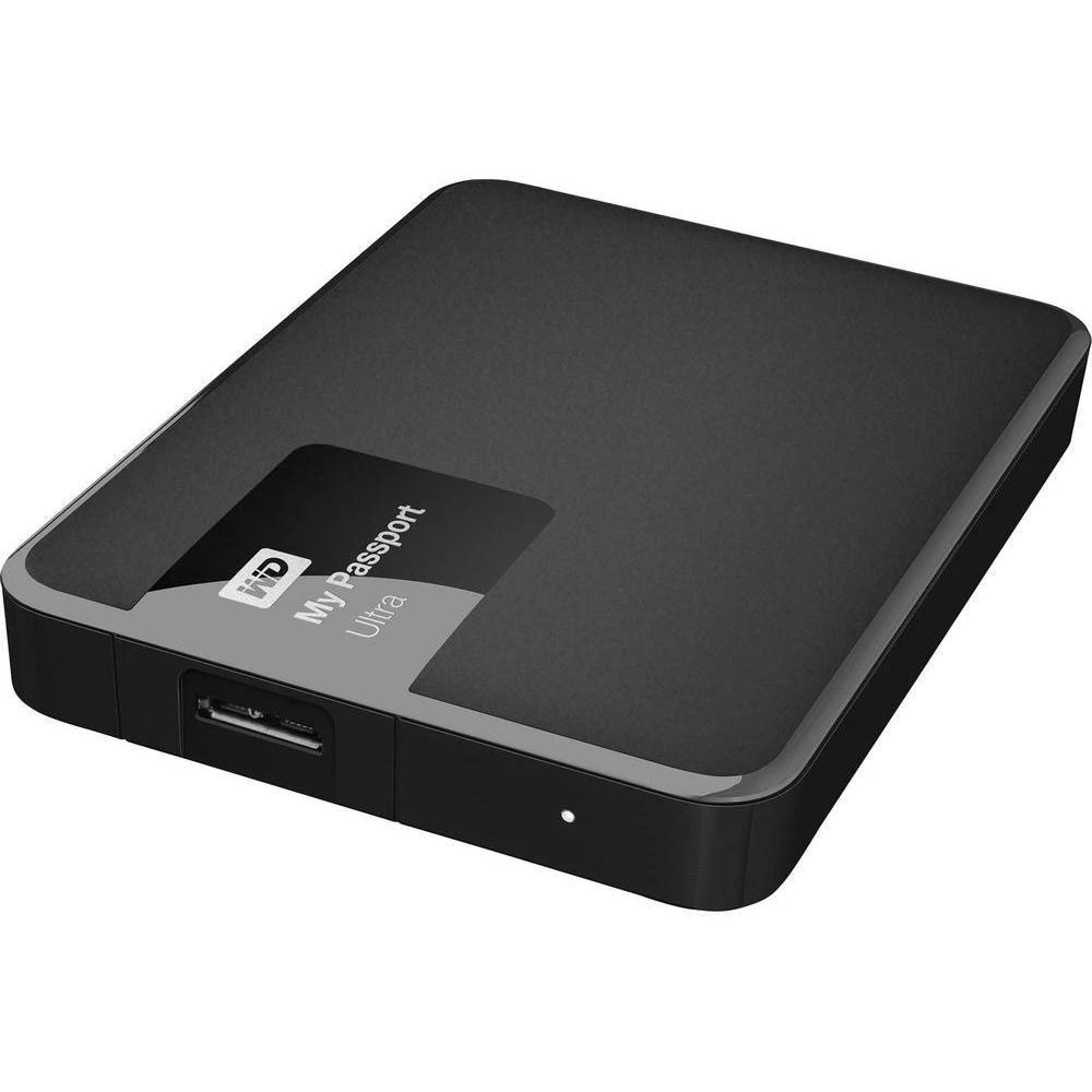 Vanjski tvrdi disk 6.35 cm (2.5 ) 2 TB Western Digital My Passport® ultra mat crne boje USB 3.0 slika