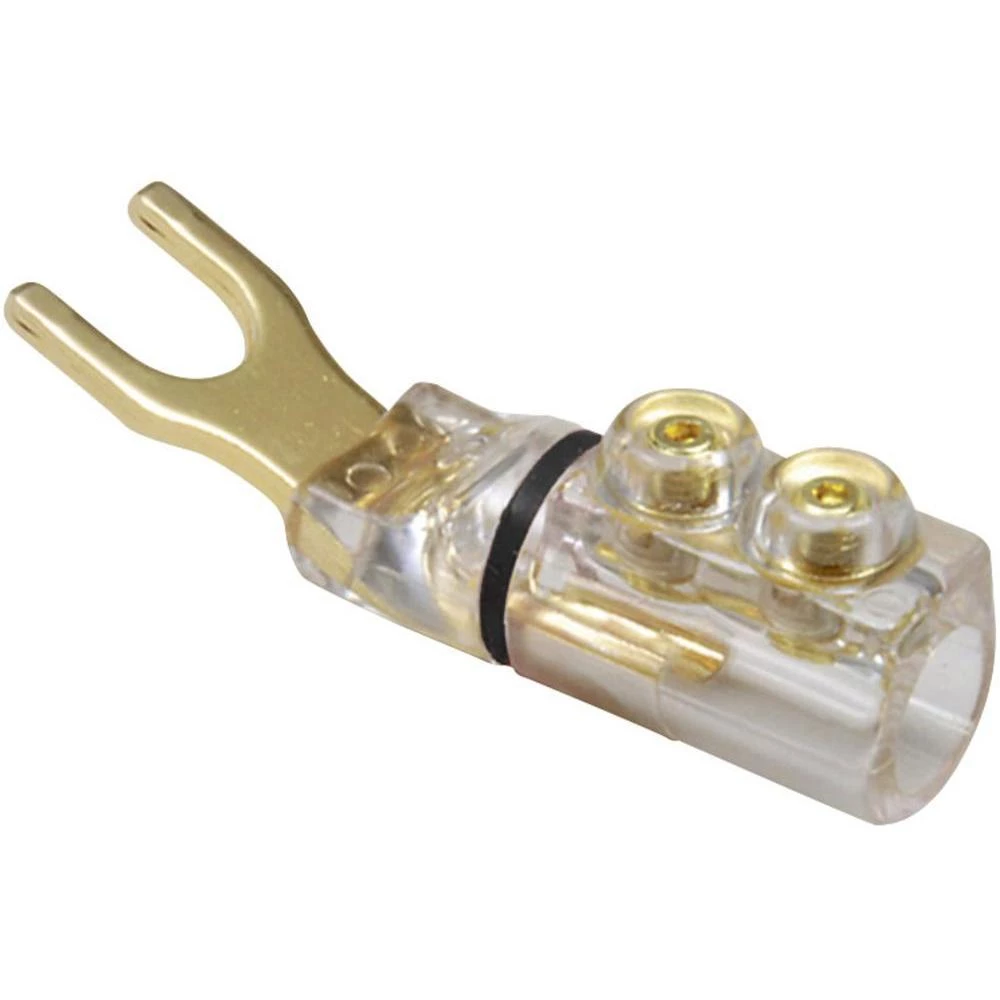 Viličasta kabelska cipelica 0.5 mm 16 mm M8 izolirani dio, crna BKL Electronic 0103040 1 kom. slika