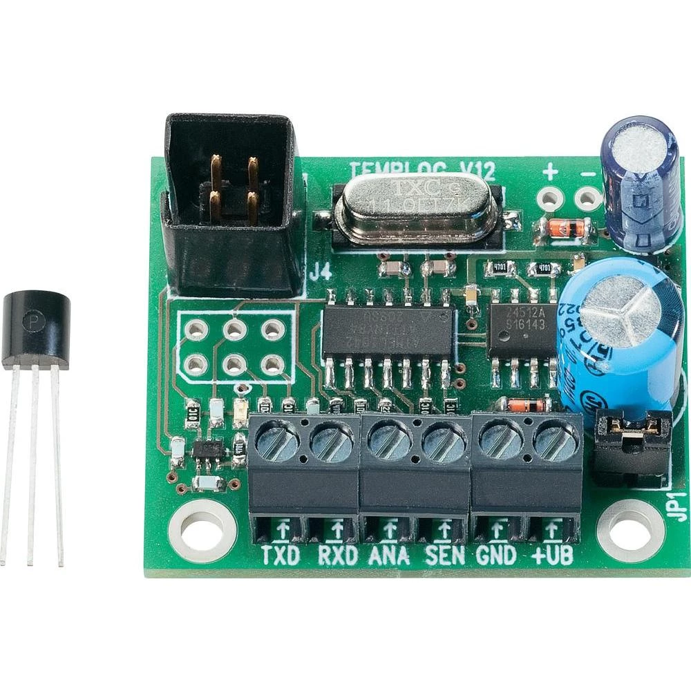 Zaoisivač temperature Conrad Komplet za sastavljanje 7 - 14 V/DC mjerno područje temperature -55 do +125 ° C slika